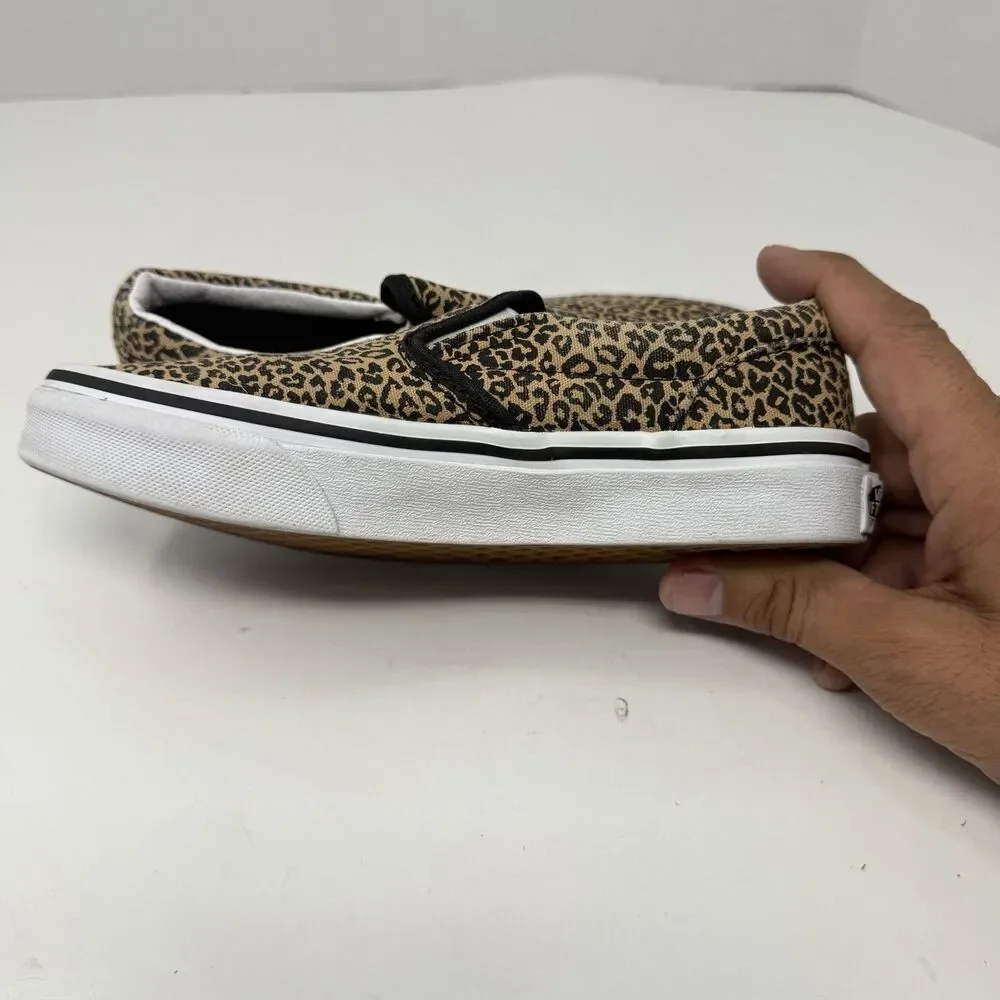 Vans Slip-On Leopard Print Shoes 4001149359 Kids Size 1.5